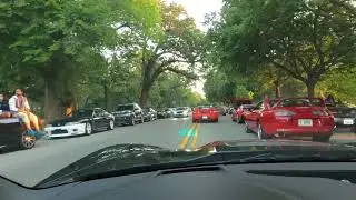 Chicago Sunrise Cruise with my ZR1 - 90 Cars Showed Up!!