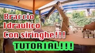 Come Costruire Un Braccio Idraulico in cartone con siringhe Tutorial (DIY)
