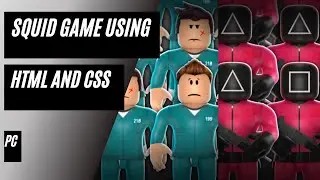 Squid Game using HTML and CSS - Squid Game | HTML and CSS | Game HTML CSS #1