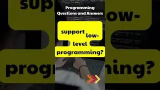 How does C++ support low-level programming? | 