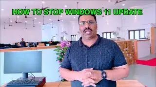 HOW TO STOP WINDOWS 11 UPDATE HINDI , WINDOWS AUTO UPDATE STOP