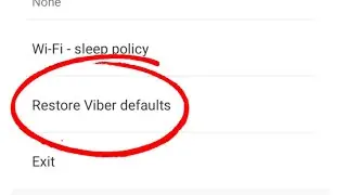 How to Reset Viber || Viber Setting