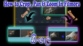 Filmora Tutorial - Designed for Beginners How to Crop , Pan & Zoom - Part 01