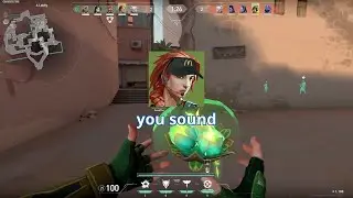You sound GIGA dropped :) // Valorant funny voice chat