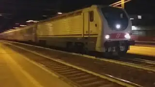 e402b 155 + 144 dts,Treno Intercity notte,Ronco Scrivia,succursale Giovi,trains hunter,trainspotting