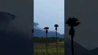 where clouds and hills meet together| 