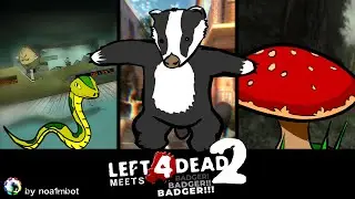 LEFT 4 DEAD meets Badger Badger!