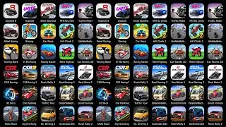Games: Asphalt 8, Asphalt 9, Most Wanted, NFS No Limits, Traffic Rider, Rebel Racing, Racing...