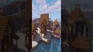 A Pleasant Town - Building and Terraforming Timelapse