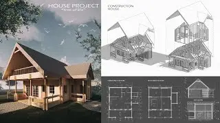 HOUSE CONSTRUCTION. Lumion animation effects