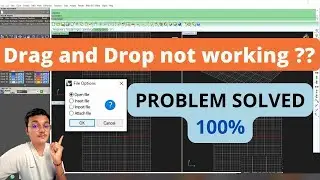 Drag and Drop not working in M9? || M9 में काम नहीं कर रहा ? || Problem Solved 100% 🔥🔥🔥