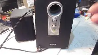 DYNO jet SS3120 пропадает звук. Ремонт Колонок (DYNO jet SS3120 mutes the sound. Column Repair)