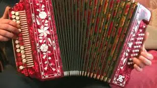 Белая береза на гармони.