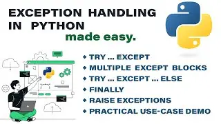 Exception Handling in Python Made Easy | Python Made Easy Series | Codelligent