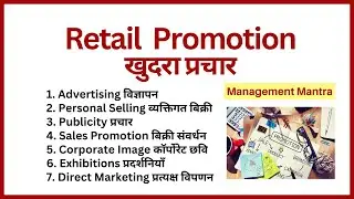 Retail Promotion, Retail Promotion Mix, Retail Promotion Strategy, Retail Management