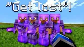 Joining RANDOM Minecraft Servers......