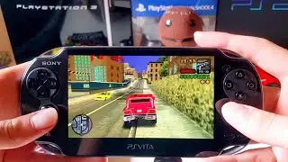 GTA Liberty City Stories Gameplay - PS Vita Native Resolution Patch (Tutorial in Description)
