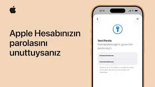 Apple Hesabınızın parolasını unuttuysanız ne yapmalısınız | Apple Destek