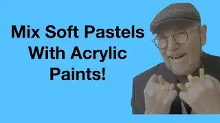 How to Mix Soft Pastel and Acrylic Paints Paint for Easy Mixed Media