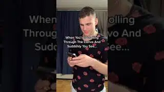 When You're Scrolling Through The Convo #short