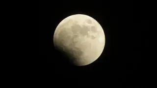良い月が見れました（皆既月食）