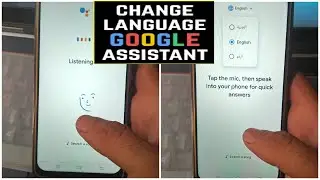 How to Change google assistant language