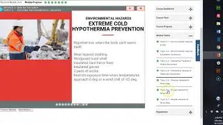Hypothermia Prevention / Cold Weather 101 - Mine Safety Training - New Miner Training Videos