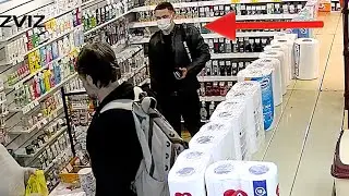 ВОР СПАЛИЛСЯ НА КАМЕРУ и НАВАЛИЛ в ШТАНЫ!!! ПРОДАВЦУ РЕСПЕКТ! The Hand Shaker Shoplifter