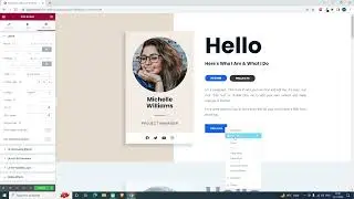 Designing twin buttons using Elementor Custom Width Advanced Setting