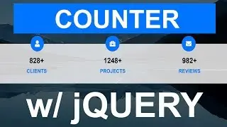 Counter Using jQuery