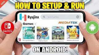NEW 🔥 RYUJINX EMULATOR ON ANDROID - SETUP/BEST SETTINGS/GAMEPLAY! NEW NINTENDO SWITCH EMU ON ANDROID