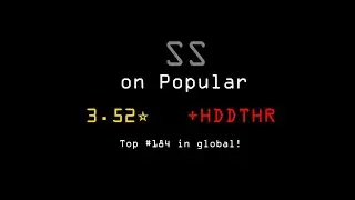 Popular (Normal) on SS? +HDDTHR