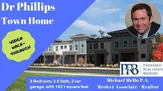 Meritage Sand Lake Sound Townhomes I Aptos Model I 3 BEDS, 2.5 BATH, 1,621 Sq Ft