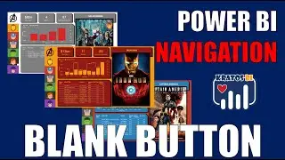Power BI Navigation with the Blank Button