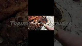 smoked ribs vs. #cooking #thanksgiving #food #ribs #smoked #adifferentkindofcut