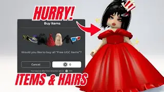 HURRY! GET NEW FREE ITEMS AND HAIRS 🤩🥰