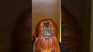 DIY: Crochet Hairstyle With Bangs! #straightcrochetbraids