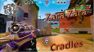 Zara Zara X Cradles 🤍 (Valorant Montage) | New Breeze Map