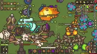 Taming io. Киллер топ 1. РЕЙД