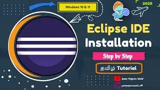 Eclipse IDE Installation in Windows 10/11 | Step by Step for Students in Tamil🎓