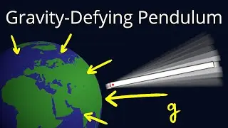 How does this pendulum stay upright?