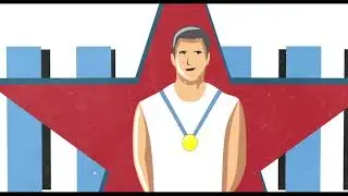 Рекламный графический ролик для школы трейдинга A Lab