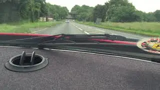 FERRARI F40 IN CAR FOOTAGE - AWESOME SOUND AND ACCELERATION - Part 2