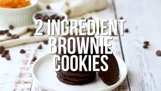 2 Ingredient Brownie Cookies