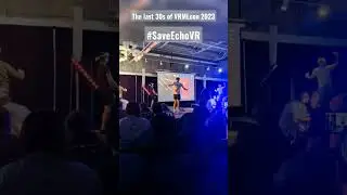 Last 30s of VRMLcon #saveechovr
