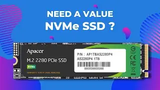 Fast Inexpensive NVMe Drive - Apacer AS2280P4 M.2 PCIeTM Gen3 x4 SSD