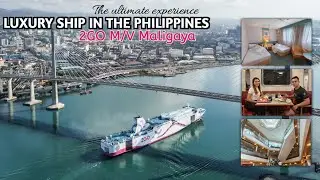 The experience onboard in the biggest passenger vessel in the Philippines
