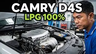 Toyota Camry d4s 2017 ติดตั้งแก๊ส lpg