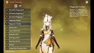 Ningguang voice-over: Ningguang's Troubles  (Genshin Impact eng)