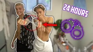 HANDCUFFED TO A HATER FOR 24 HOURS 😱